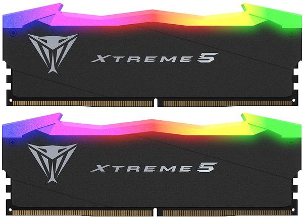 Patriot Viper Xtreme 5 RGB 32GB Kit DDR5-7800 CL38 (PVXR532G78C38K)