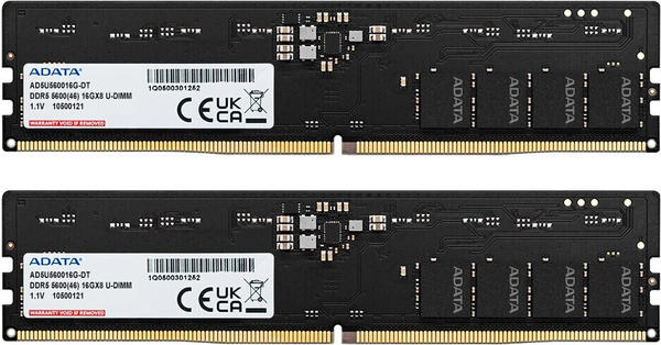 Adata 32GB Kit DDR5-5600 CL46 (AD5U560016G-DT)