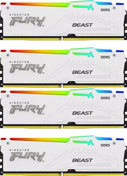 Kingston FURY Beast RGB 64GB Kit DDR5-6000 CL40 (KF560C40BWAK4-64)