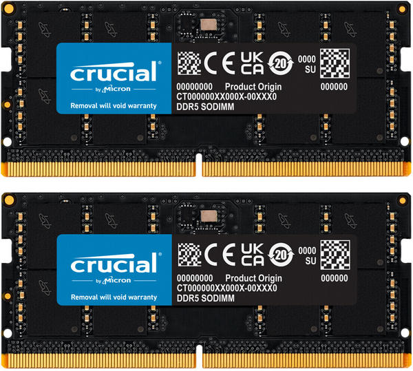 Crucial 96GB Kit DDR5-5600 CL46 (CT2K48G56C46S5)