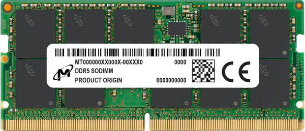 Crucial 32GB DDR5-4800 CL40 (MTC20C2085S1TC48BR)