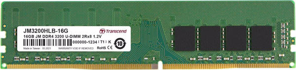 Transcend 16Gb 2x8Gb DDR4 3200 MHz (JM3200HLB-16G)