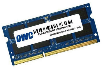 OWC 4GB SODIMM DDR3-1066 CL7 (OWC8566DDR3S4GB)