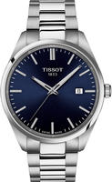 Tissot T1504101104100 Herrenuhr Quarz PR 100 Stahl/Blau