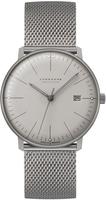 Junghans 59/2022.46 max bill Herren-Funkuhr Mega Solar Titan Saphirglas