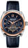 blau, Leder, silberfarben: Ingersoll The Michigan Automatic