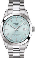 Tissot T1274071135100 Herrenuhr Gentleman Powermatic 80 Hellblau