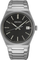 Seiko Quarzuhr Armbanduhr, Herrenuhr, Damenuhr, Datum, Saphirglas, Edelstahlarmband