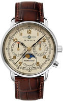 Zeppelin 96375, Zeppelin M&eacute;diterran&eacute;e 96375 Herrenarmbanduhr Beige male,...