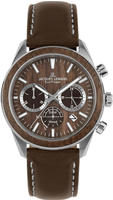 Jacques Lemans 1-2115B, Jacques Lemans Eco Power 1-2115B Herrenchronograph Braun