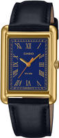CASIO TIMELESS COLLECTION Quarzuhr Armbanduhr, Damenuhr, analog, Lederarmband