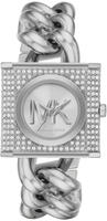 Michael Kors MK4718 Kette Schloss Edelstahl Uhr Damenuhr Silber Damen