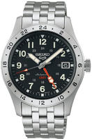 Seiko SSK023K1 Herrenuhr Automatik GMT Stahl/Schwarz