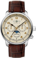Zeppelin 9636-5 Herrenuhr 100 Jahre Mediterran&eacute;e Mondphase