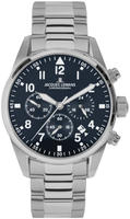 Jacques Lemans Chronograph "Barcelona" Quarzuhr, Armbanduhr, Herrenuhr,