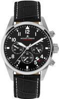 Jacques Lemans 42-2A, Jacques Lemans 42-2A Herrenuhr Chronograph Barcelona Schwarz