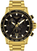 Tissot T1256173305101 Herrenuhr Chronograph Supersport Goldfarben