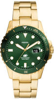 Fossil 1102, Fossil Blue (Analoguhr, 42 mm) (1102) Gold