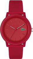Lacoste Quarzuhr "LACOSTE.12.12" Armbanduhr, Herrenuhr, Mineralglas, Silikonarmband