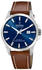blau, braun: Festina Armbanduhr F20025