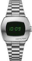 Hamilton H52414131 Armbanduhr PSR Digital Quarz Stahl Gr&uuml;n