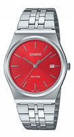 Casio MTP-B145D-4A2VEF Unisex Uhr Quarz Stahl/Rot