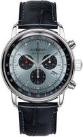 ZEPPELIN Chronograph "LZ 14 Marine" Quarzuhr, Armbanduhr, Herrenuhr, Made in Germany,