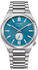 blau, Edelstahl, silberfarben: Citizen Tsuyosa NK5010