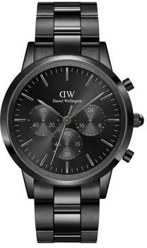 Daniel Wellington Iconic Chronograph Link onyx b (DW00100642)