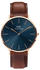 blau, roségoldfarben: Daniel Wellington Classic St Mawes 40 mm