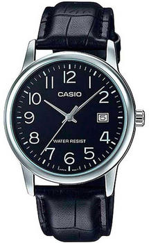 Casio MTP-V002 leather black