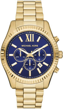 Michael Kors Übergroße Armbanduhr Lexington im Goldton MK9153