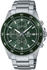 Edelstahl, grün, silberfarben: Casio Edifice (EFR-526)