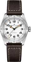 Hamilton H70225510 Herrenuhr Khaki Field Expedition Automatik Braun/Wei&szlig;