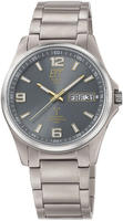 ETT Eco Tech Time EGT-11601-21M Funk-Solar Herrenuhr Everest Gents Titan/Grau