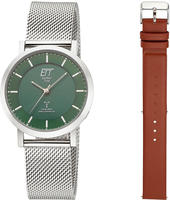 ETT Funkuhr "Atacama" Armbanduhr, Damenuhr, Solar, ideal auch als Geschenk