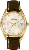 Jacques Lemans Quarzuhr "Derby" Armbanduhr, Damen, analog, Datum,