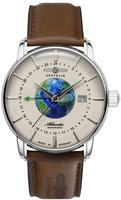 ZEPPELIN Automatikuhr "Atlantic Automatic GMT" Armbanduhr, Herrenuhr, Made in