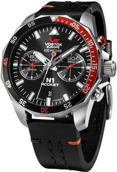 Vostok Europe Rocket N1 6S21-225A707-LBBLK