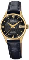 Festina F20011/4 Damenuhr Schwarz/Goldfarben mit Saphirglas