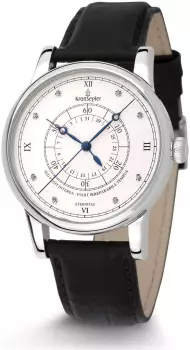 Kronsegler Eternitas Diamond KS711Dst-wei Herrenuhr stahl/weiß