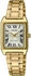 Edelstahl, goldfarben: Casio Armbanduhr LTP-V007