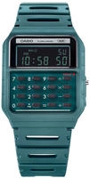 Casio CA-53WB-3BEF Digitaluhr mit Taschenrechner Vintage Edgy Petrol