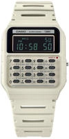 Casio CA-53WB-8BEF Digitaluhr mit Taschenrechner Vintage Edgy Beige