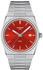 Edelstahl, rot, silberfarben: Tissot PRX 40 205 T137.410