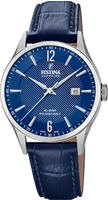 Festina F20007/6, Festina CLASSIQUES CUIR F20007/6 Herrenarmbanduhr Blau male,
