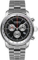 Zeppelin 8888MB-2 Herrenuhr LZ 14 Marine Chronograph Stahl/Schwarz