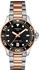 Edelstahl, schwarz, silberfarben: Tissot Seastar T120.210