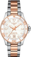 Tissot T1202102211100 Damenuhr Seastar 1000 Ros&eacute;goldfarben/Wei&szlig;