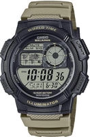 CASIO TIMELESS COLLECTION Chronograph "AE-1000W-1AVEF" Quarzuhr, Armbanduhr,